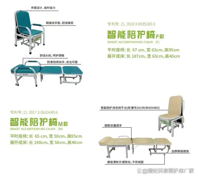 爱妃共享陪护床厂家：提供医院一站式设备解决方案，包括陪护床、推车、售后柜和轮椅